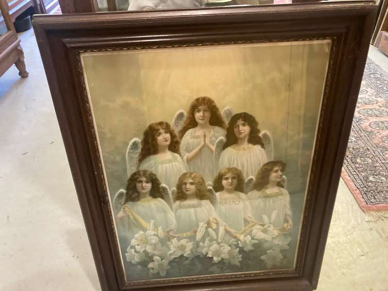 Rare Print: The Heavenly Choir( 76 x 60 cm )