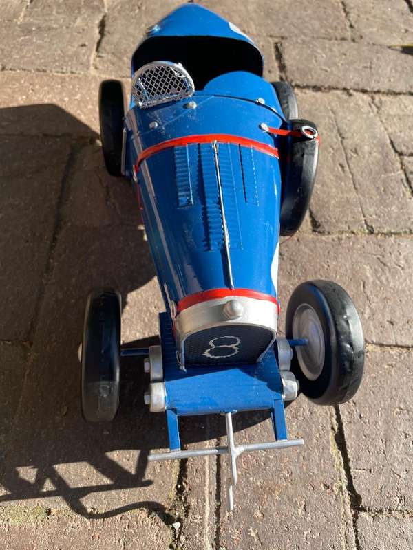 Vintage Tinplate Racecar ( 38 cm )