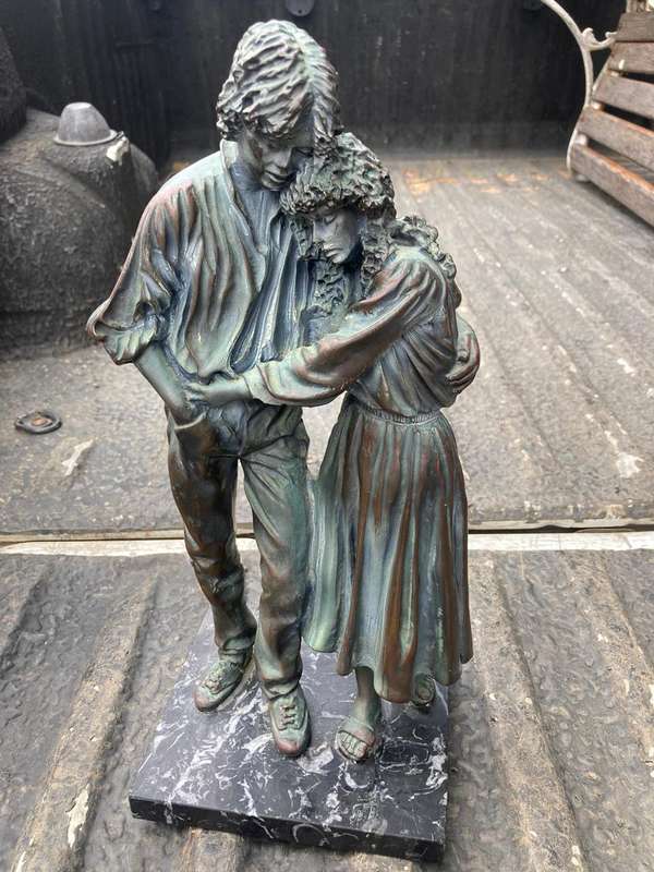 Bronze : Joseph Bofill , Juntos por el Camino, 1942 ( 42 cm )