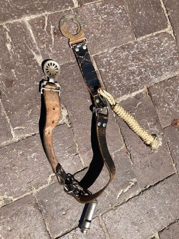 Vintage Voortrekker Belt with Rope and Whistle