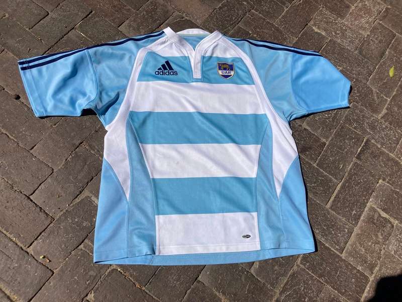 Rugby : Argentina Players Issue Jersey