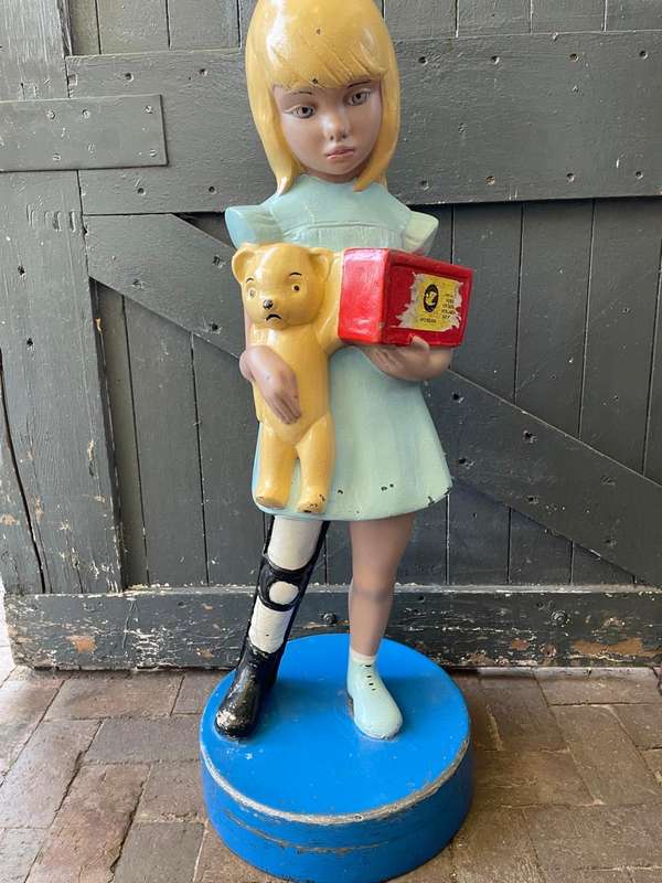 Rare Vintage Cerebral Palsy Shop display Doll ( 102 cm )