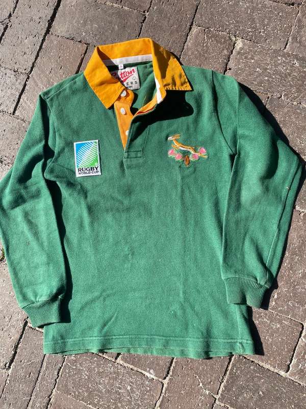 Rugby . Pair of Springbok Worldcup 95 Jerseys