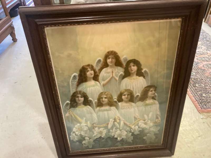 Rare Print: The Heavenly Choir( 76 x 60 cm )