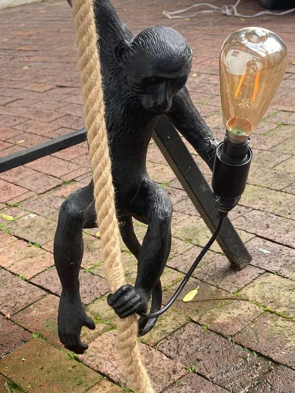 Monkey Hanging Light ( 58 cm )