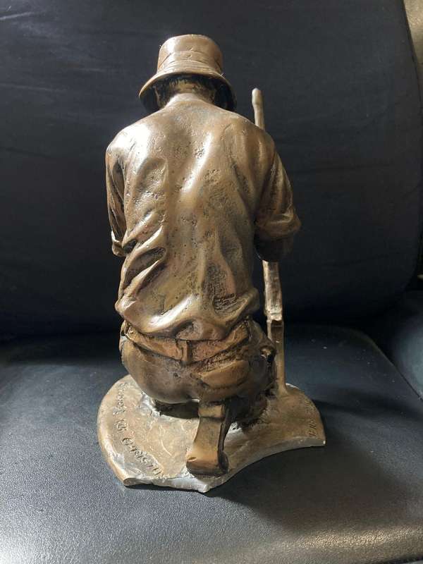 Bush War : Rare SADF soldier with Bible : Soldaat vir Christus ( 21 cm )