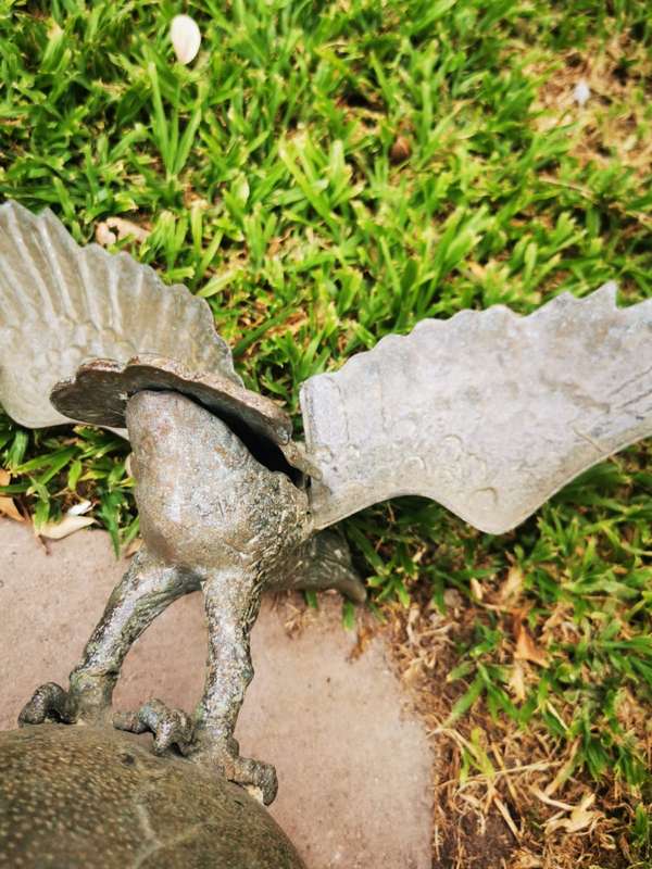 Rare Huge Bronze Eagle on a Globe ( 50 x 50cm )