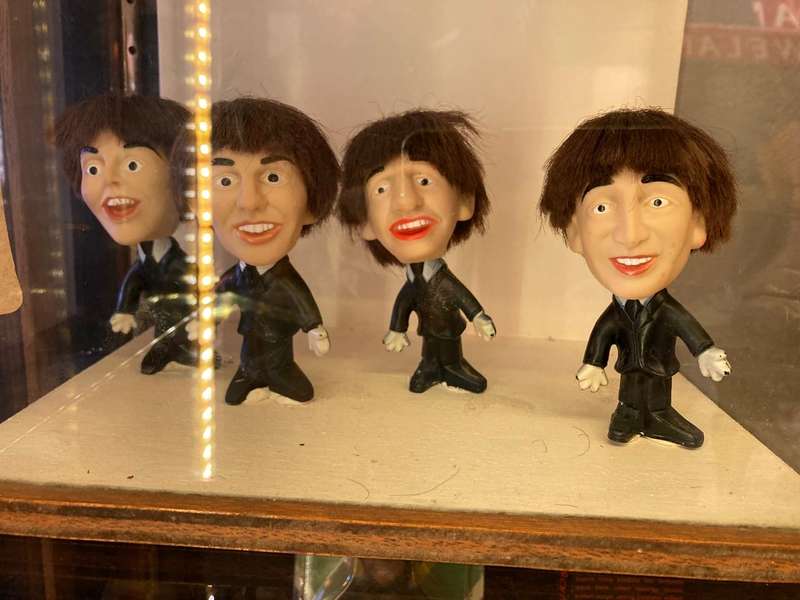 Beatles Remco Dolls in a Display Box circa 1964