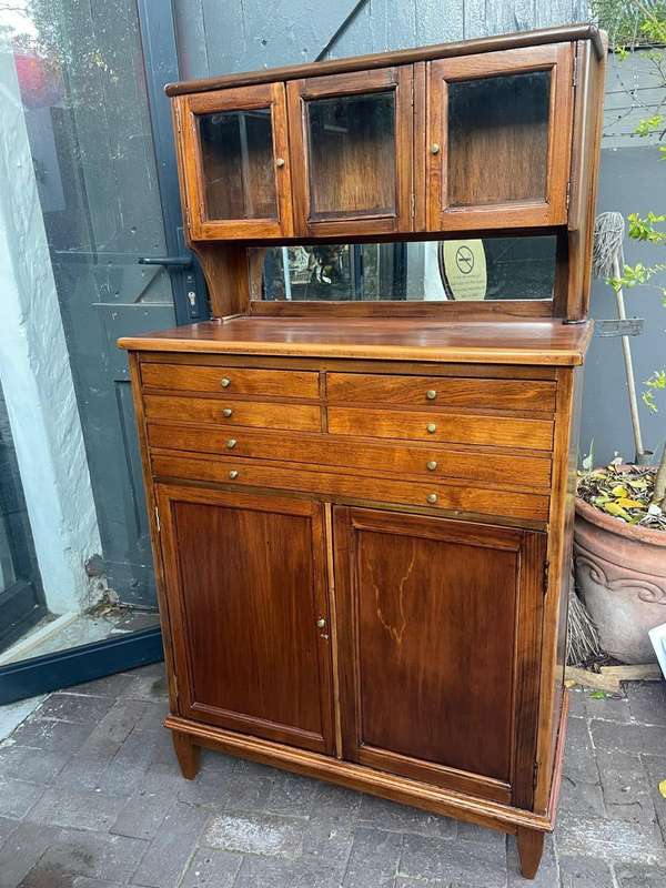 Mahogany Dental Cabinet ( 150 x 84 x 40 cm )
