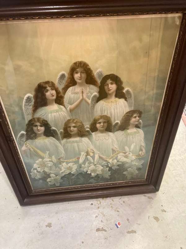 Rare Print: The Heavenly Choir( 76 x 60 cm )