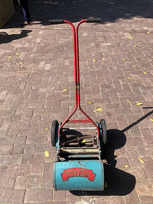 Vintage Rolux Manual Lawnmower