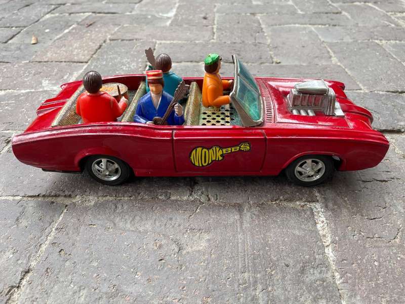 Rare Monkeemobile Tinplate made in Japan