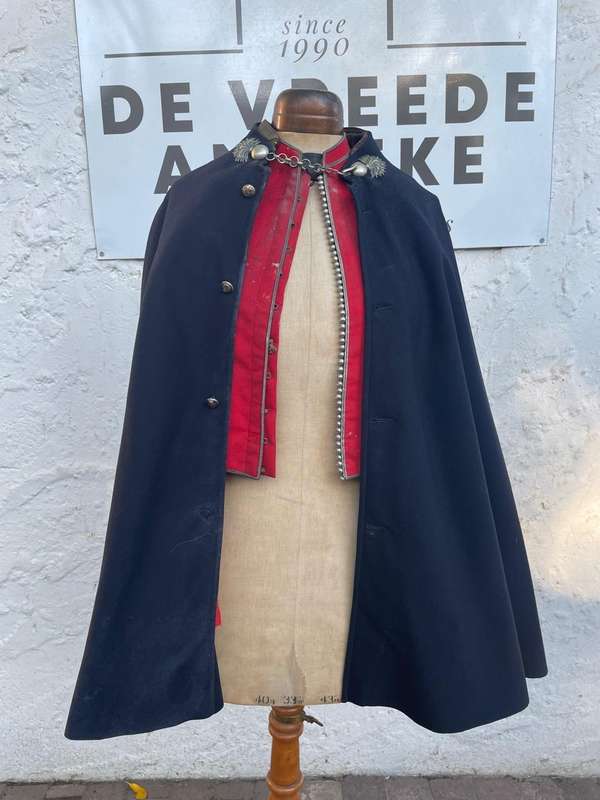 Victorian Army Officers Waistcote and Jacket plus Royal Artillery Dress Cape