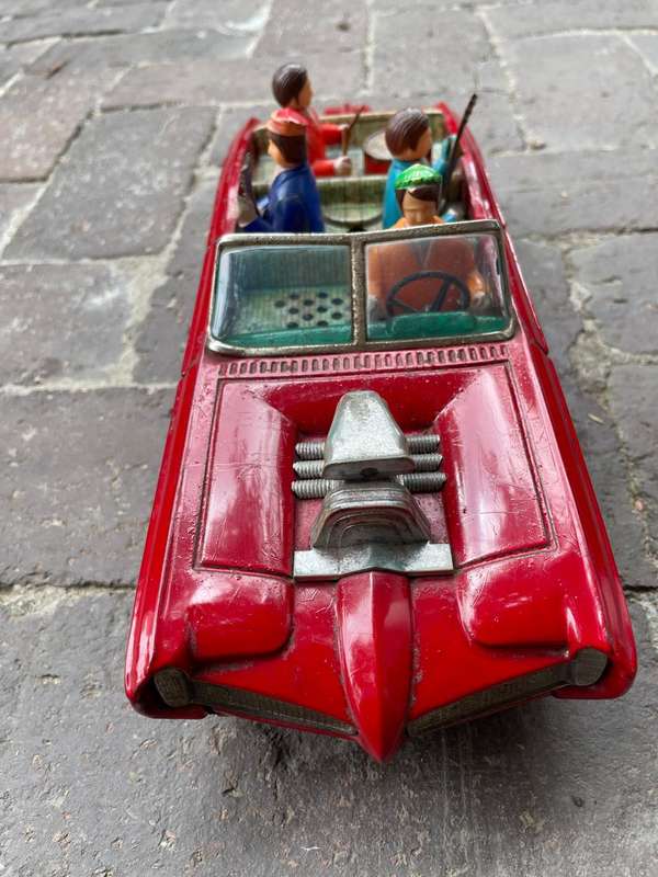 Rare Monkeemobile Tinplate made in Japan
