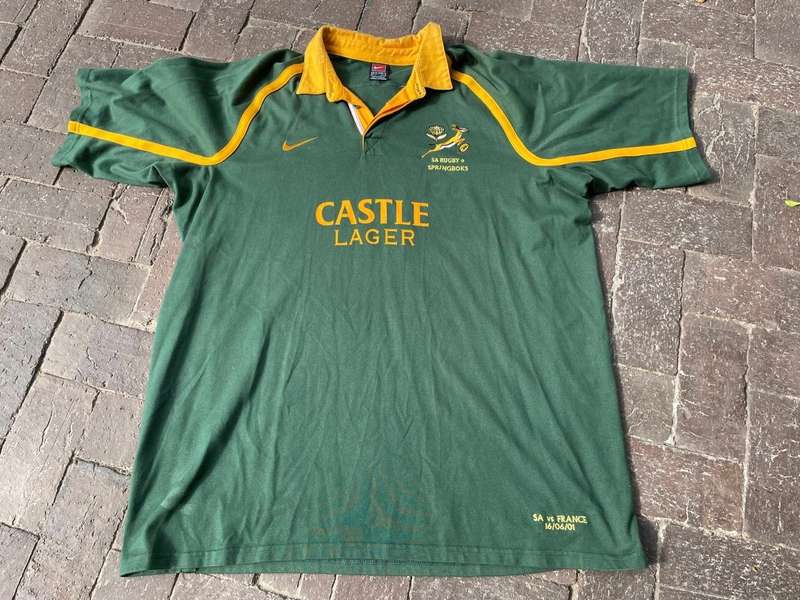 Rugby: Springbok Players Jersey no 1