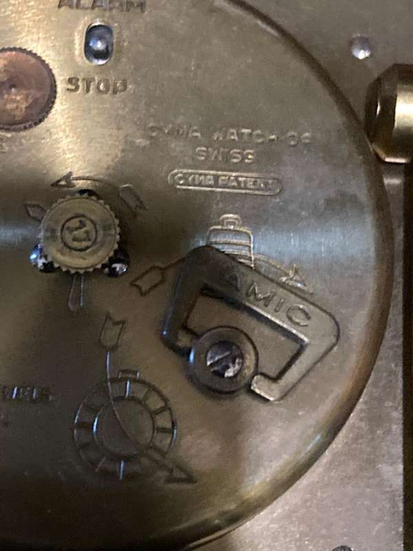 Pair of Vintage Cyma Travelclocks ( working)