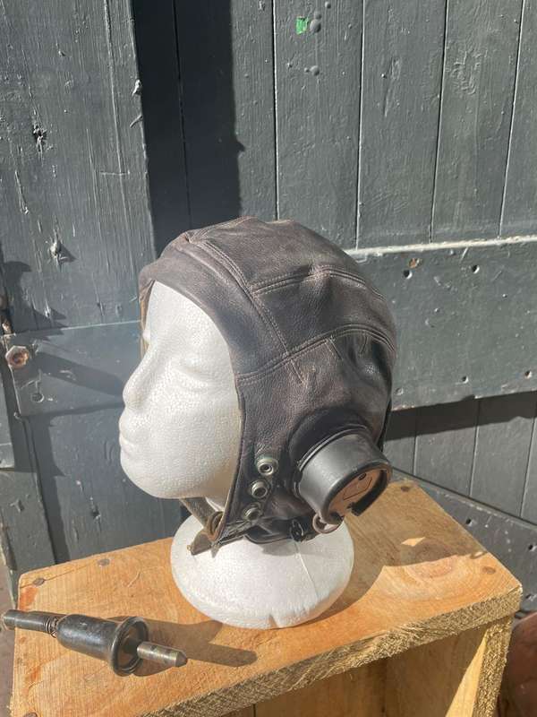 WW 11 RAF Pilots Helmet