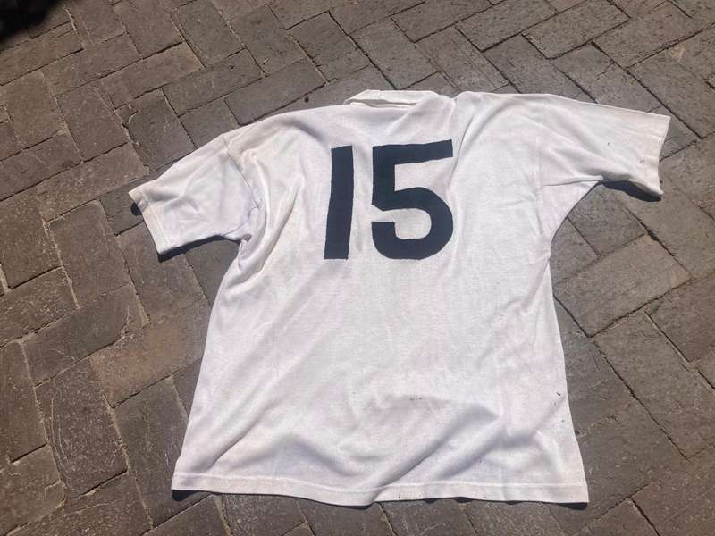 Rugby: White Kwaggas Players Match Jersey no 15