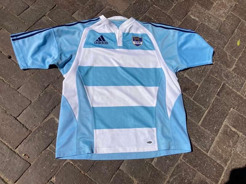 Rugby : Argentina Players Issue Jersey