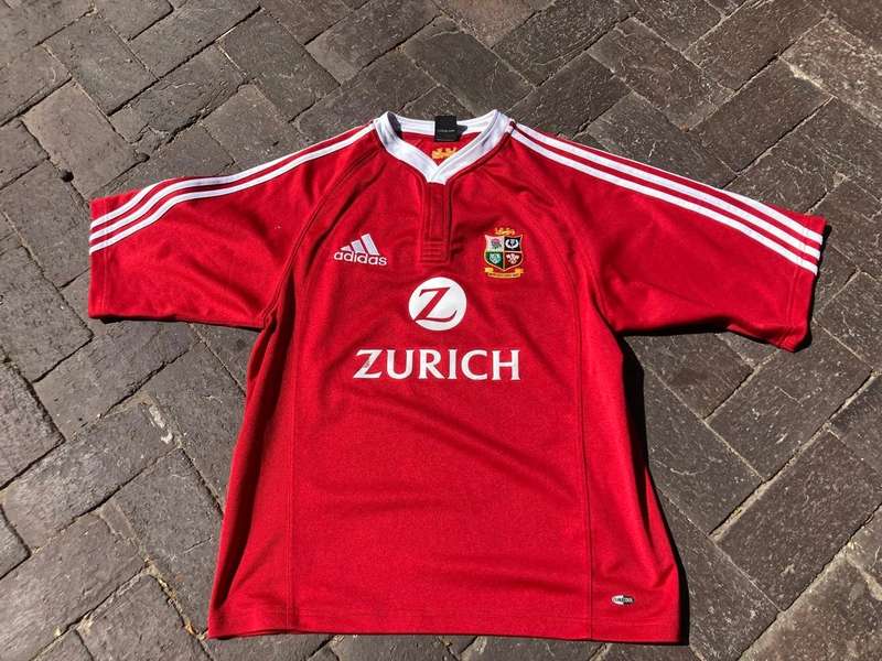 Rigby: British Lions Jersey no 2. 2005 Players Issue Jersey)