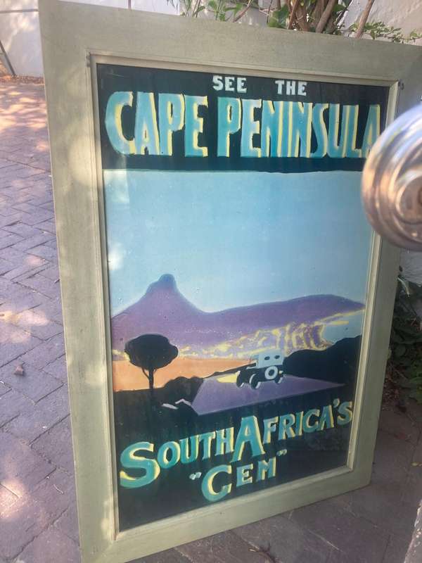 Rare Cape Peninsula Advertising Poster( 70 x 97 cm )