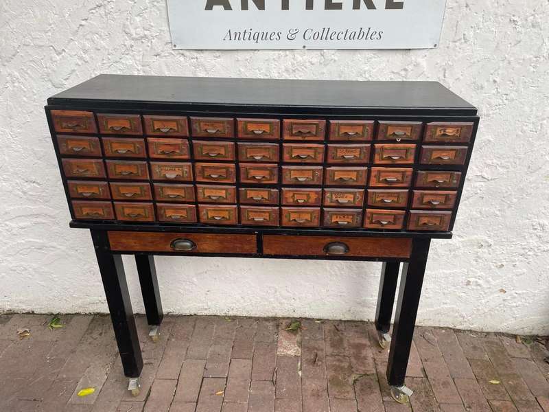 Rare Apothecary Cabinet ( 126 x 126 x 38 cm )