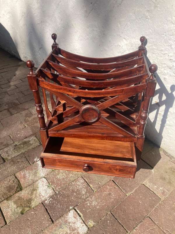 Mahogany Canterbury ( 50 x 38 x 60 cm )