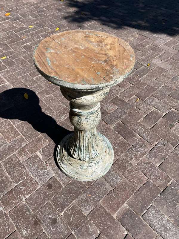 Vintage Wooden Stand (72 x 37 x 37 cm )