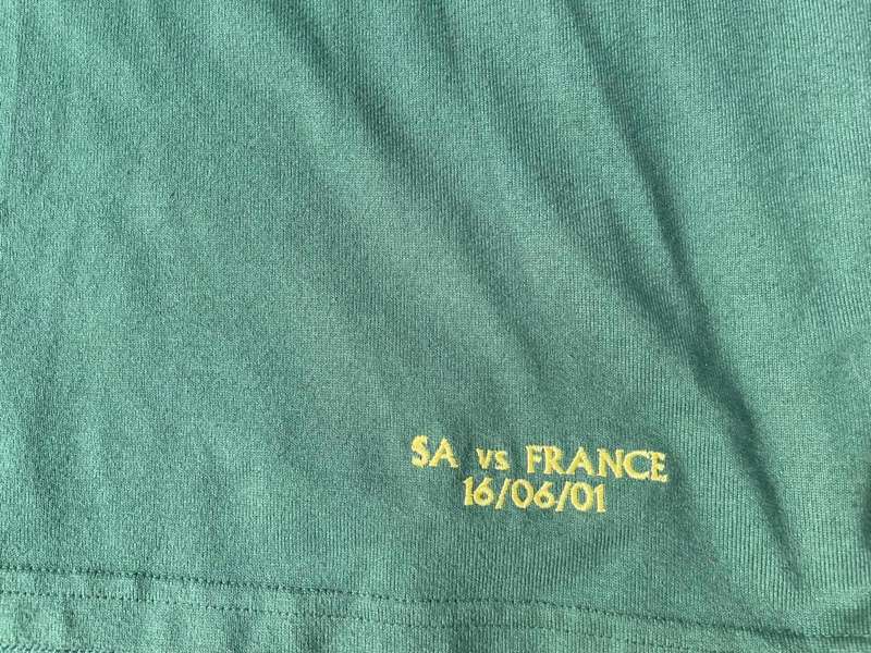 Rugby: Springbok Players Jersey no 1