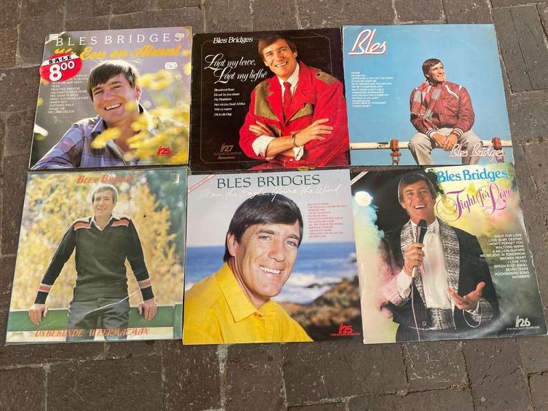 Collection of Bles Bridges LP's