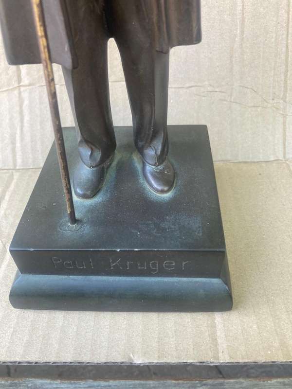 Paul Kruger Sculpture by Johan Steynberg 1964( 30 cm )