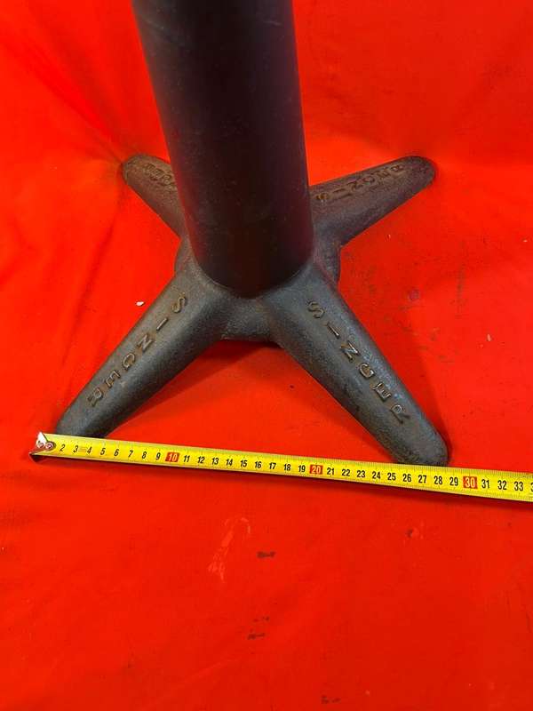 Rare Cast Iron Singer Chair