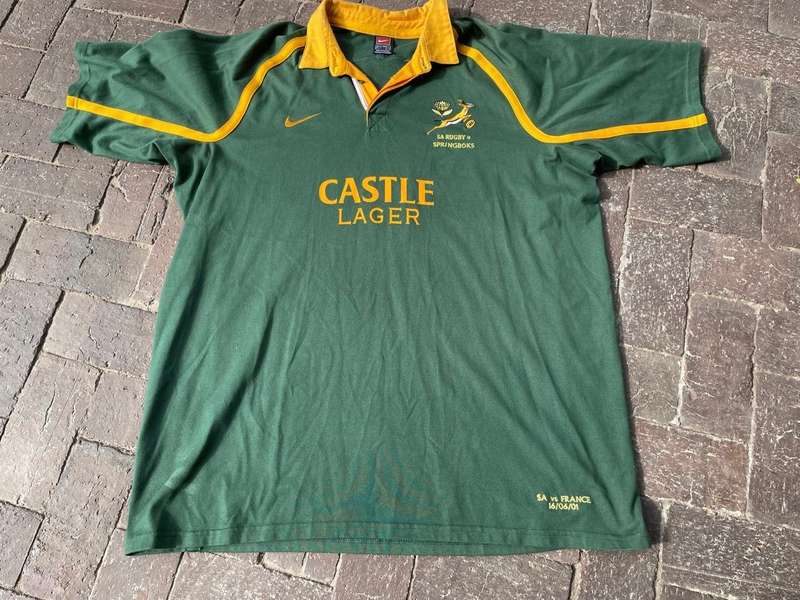 Rugby: Springbok Players Jersey no 1