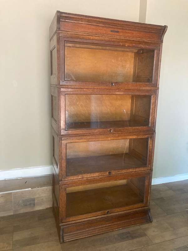 Oak Stack Lawyers Bookcase (170 x 85 x 47 cm ) Yawman & Erbe , Rochester NY