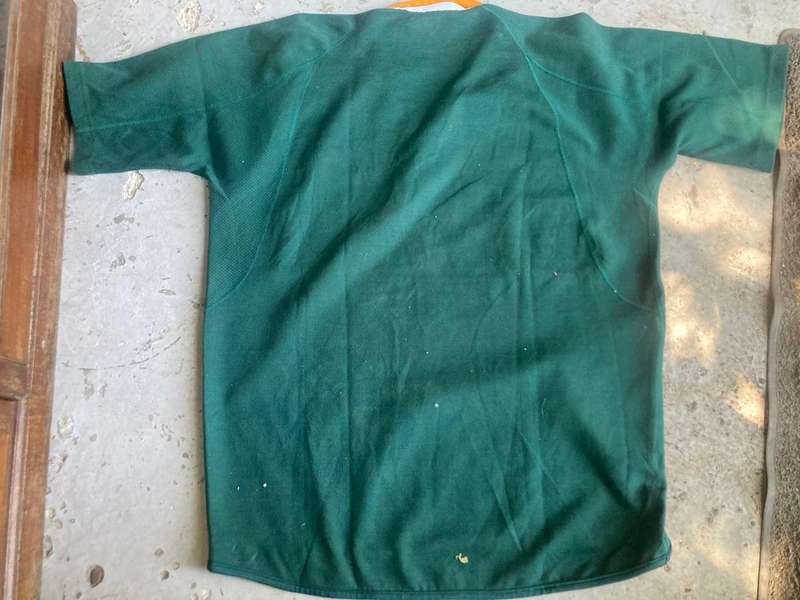 Rugby: Springbok Players Jersey vs All Blacks