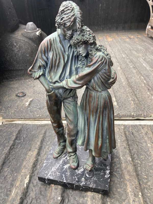 Bronze : Joseph Bofill , Juntos por el Camino, 1942 ( 42 cm )