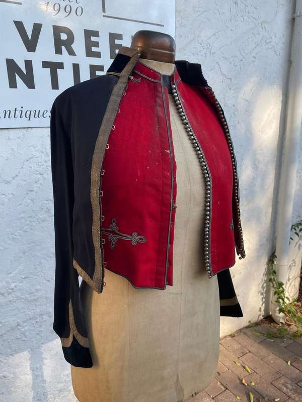 Victorian Army Officers Waistcote and Jacket plus Royal Artillery Dress Cape