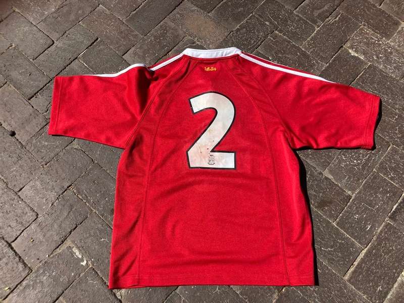 Rigby: British Lions Jersey no 2. 2005 Players Issue Jersey)