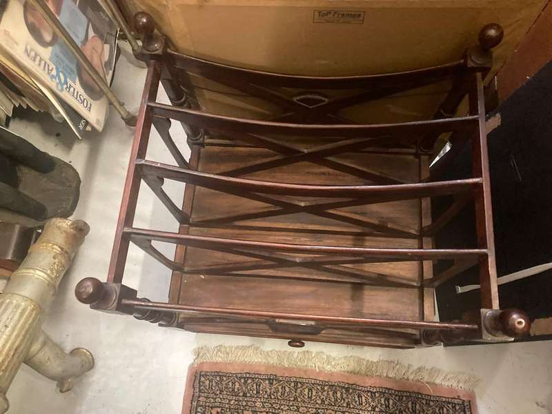 Mahogany Canterbury ( 50 x 38 x 60 cm )