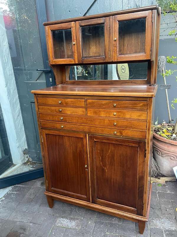 Mahogany Dental Cabinet ( 150 x 84 x 40 cm )