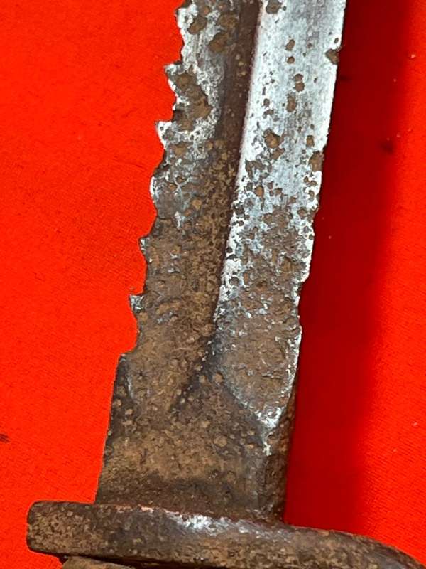 German WW1 Sawback Bayonet