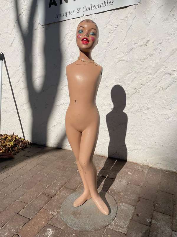 Art Deco Style Shop Mannequin ( 116 cm )