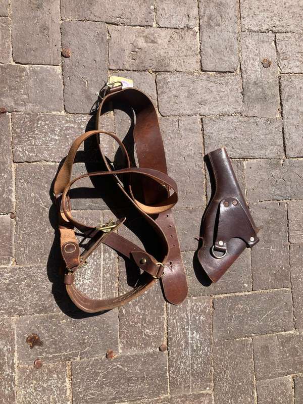Sam Brown Belt and Holster