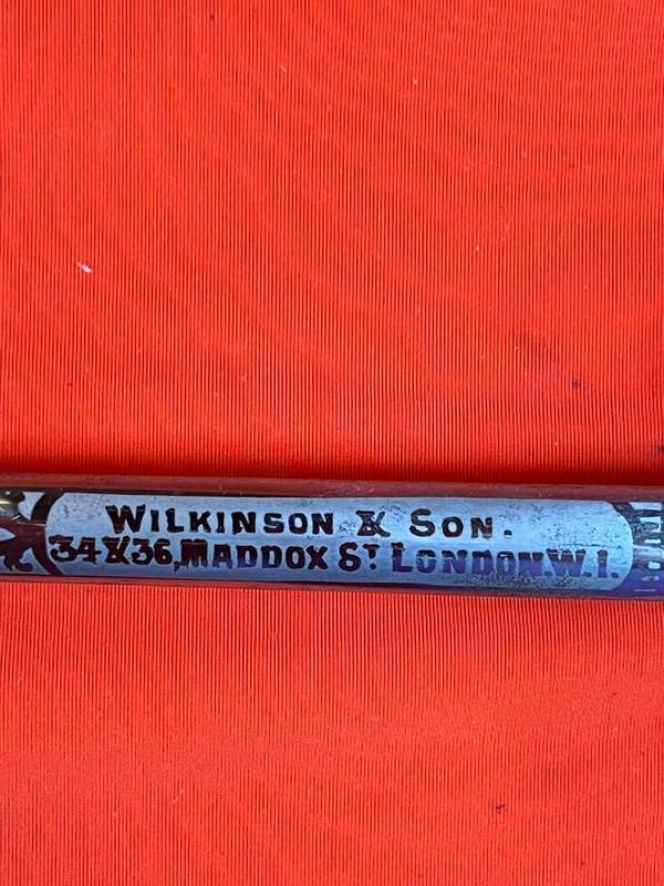 Rare Wilkinson British Court Sword