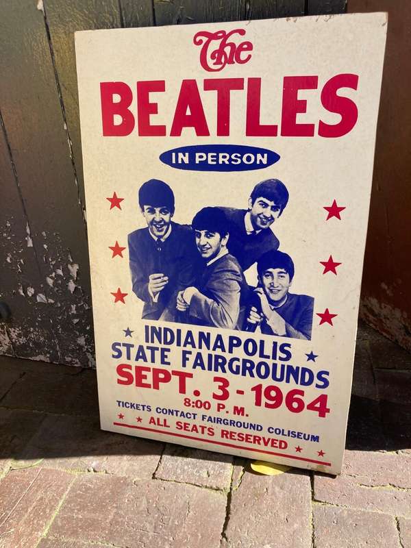 Collection of 3 Pop Concert Posters. ( 55 x35 cm , Blocked)