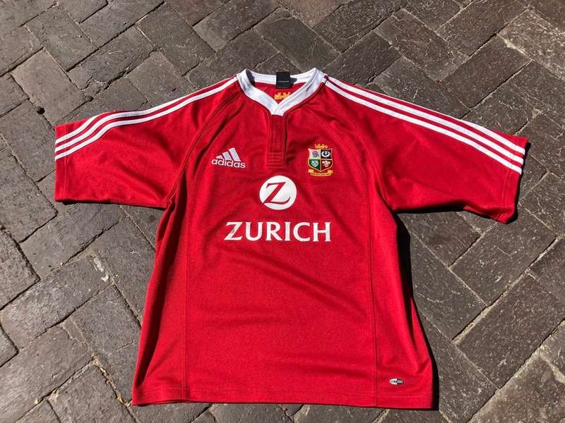 Rigby: British Lions Jersey no 2. 2005 Players Issue Jersey)