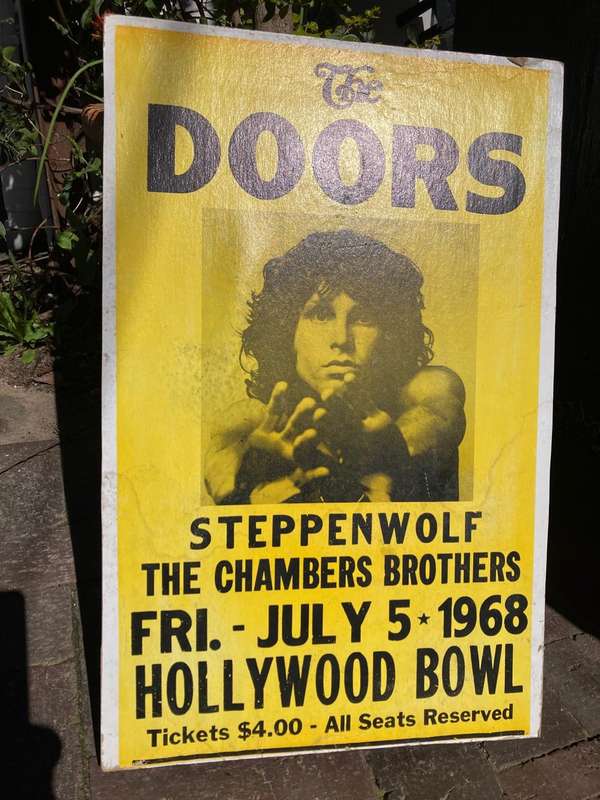 Collection of 3 Pop Concert Posters. ( 55 x35 cm , Blocked)