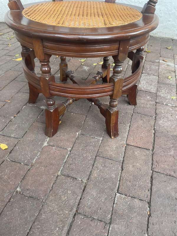 Vintage Stinkwood Tub Chair