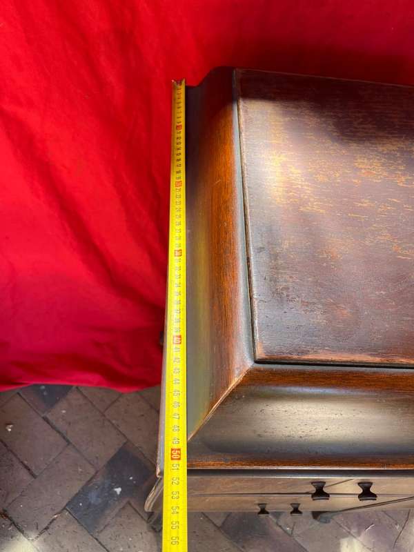 Oak Cased His Masters Voice Gramophone ( Working)