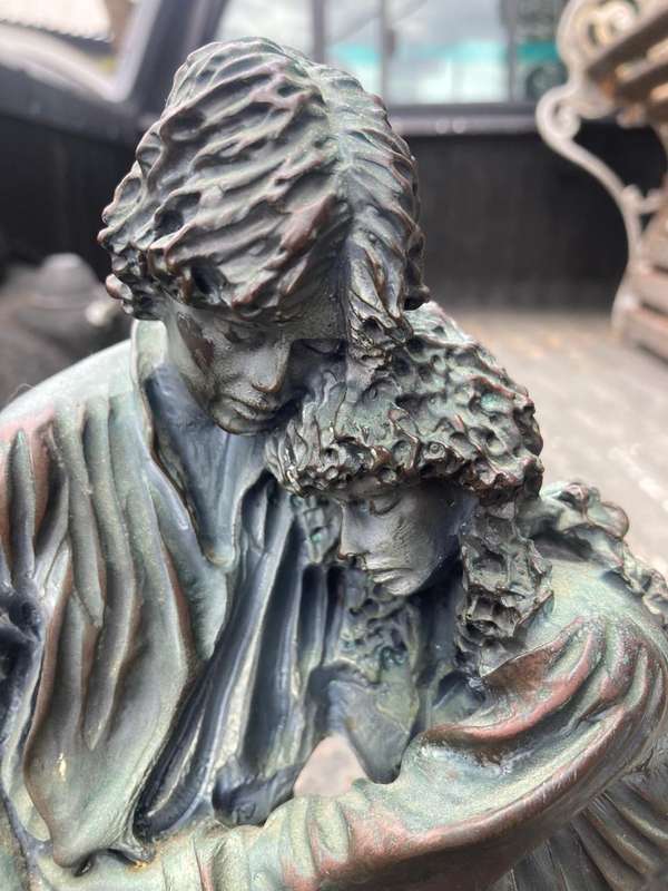 Bronze : Joseph Bofill , Juntos por el Camino, 1942 ( 42 cm )